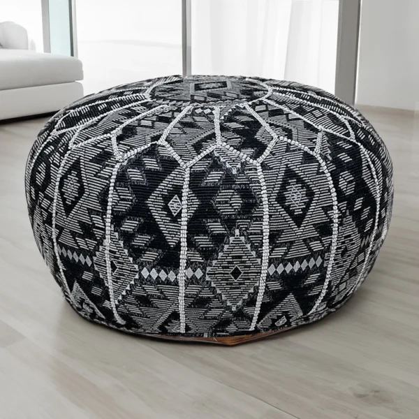 Moroccan Licorice Lullaby Pouf
