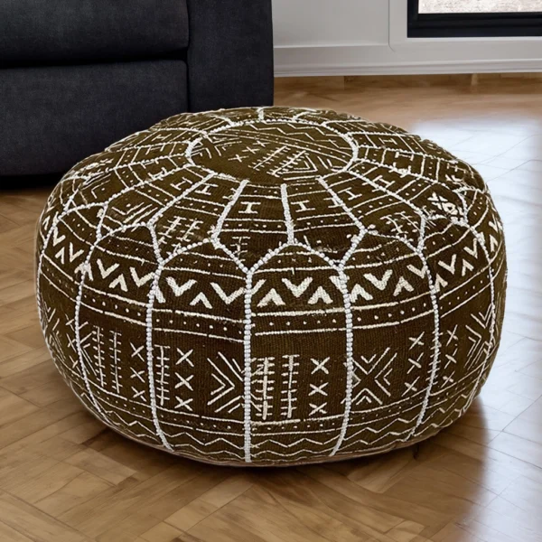 Moroccan Salted Brownie Pouf